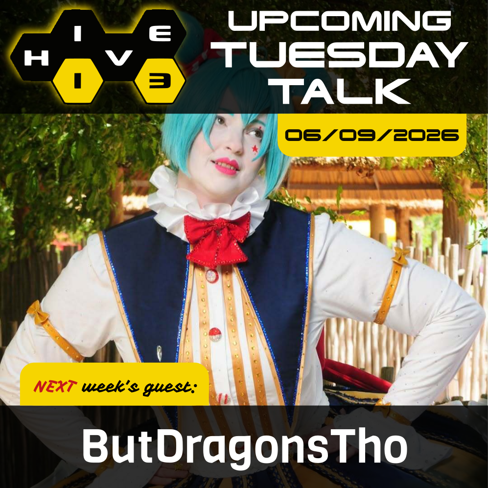 Tuesday Talk Announcement: ButDragonsTho Cosplay